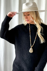 Carmen jumper, black