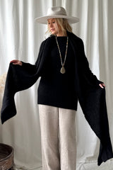 Carmen jumper, black