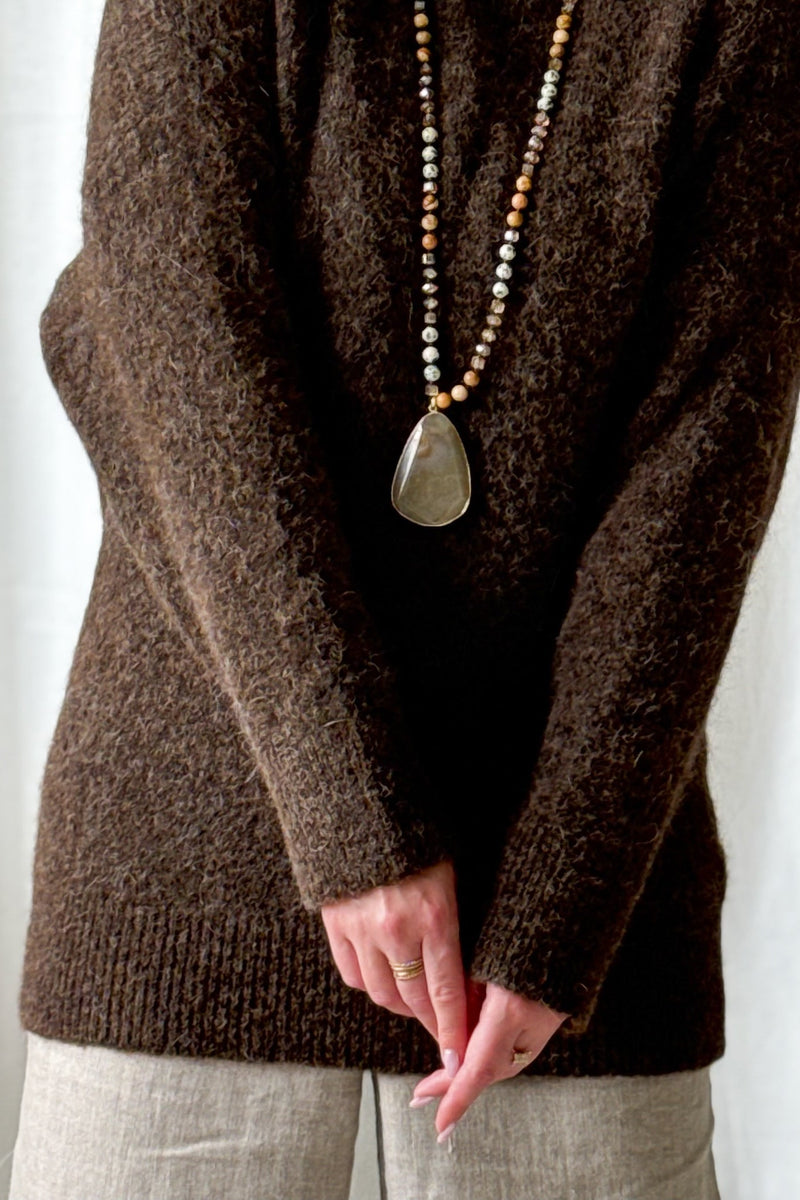 Carmen jumper, espresso
