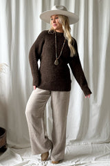 Carmen jumper, espresso