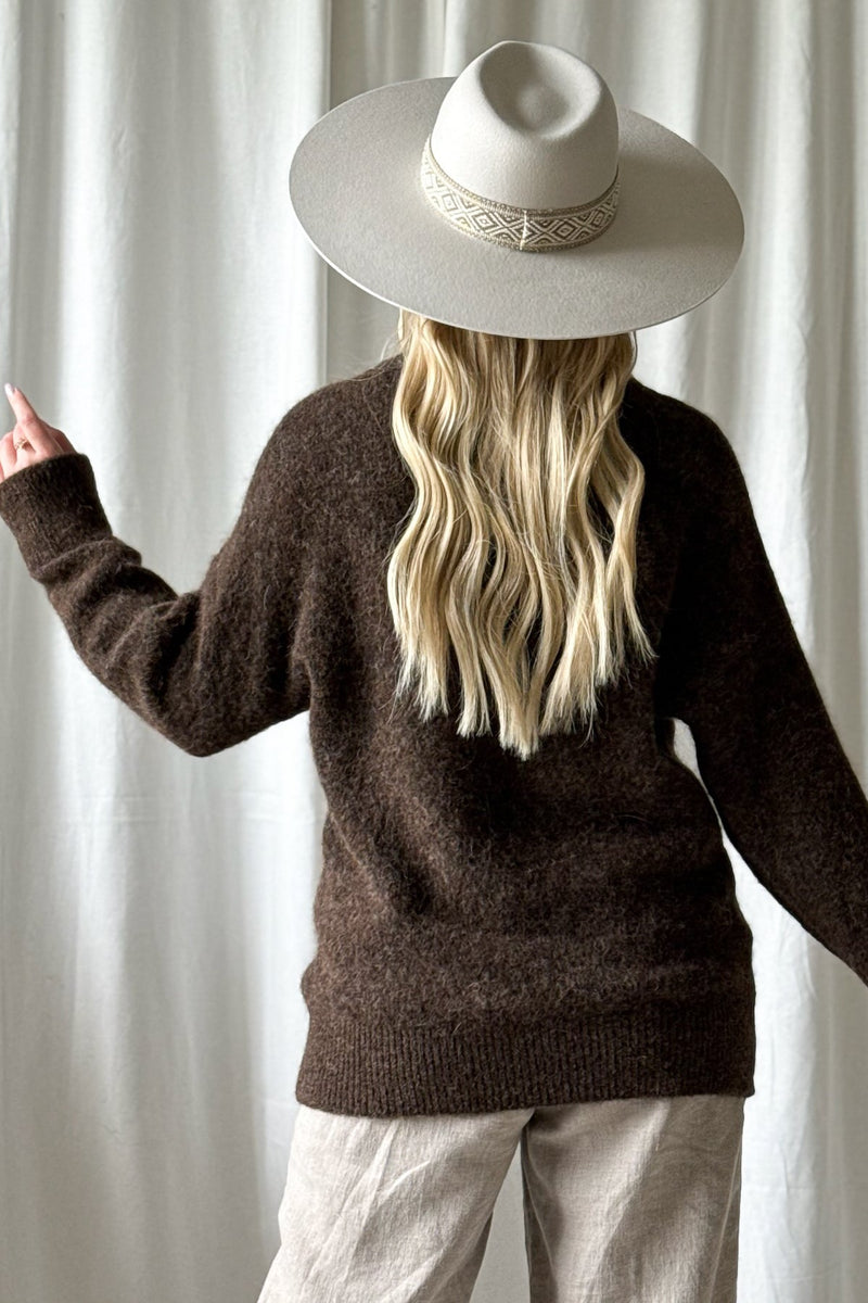 Carmen jumper, espresso