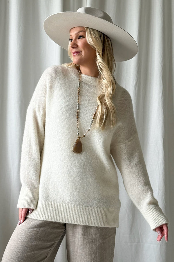 Carmen jumper, off white