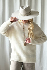 Carmen jumper, off white