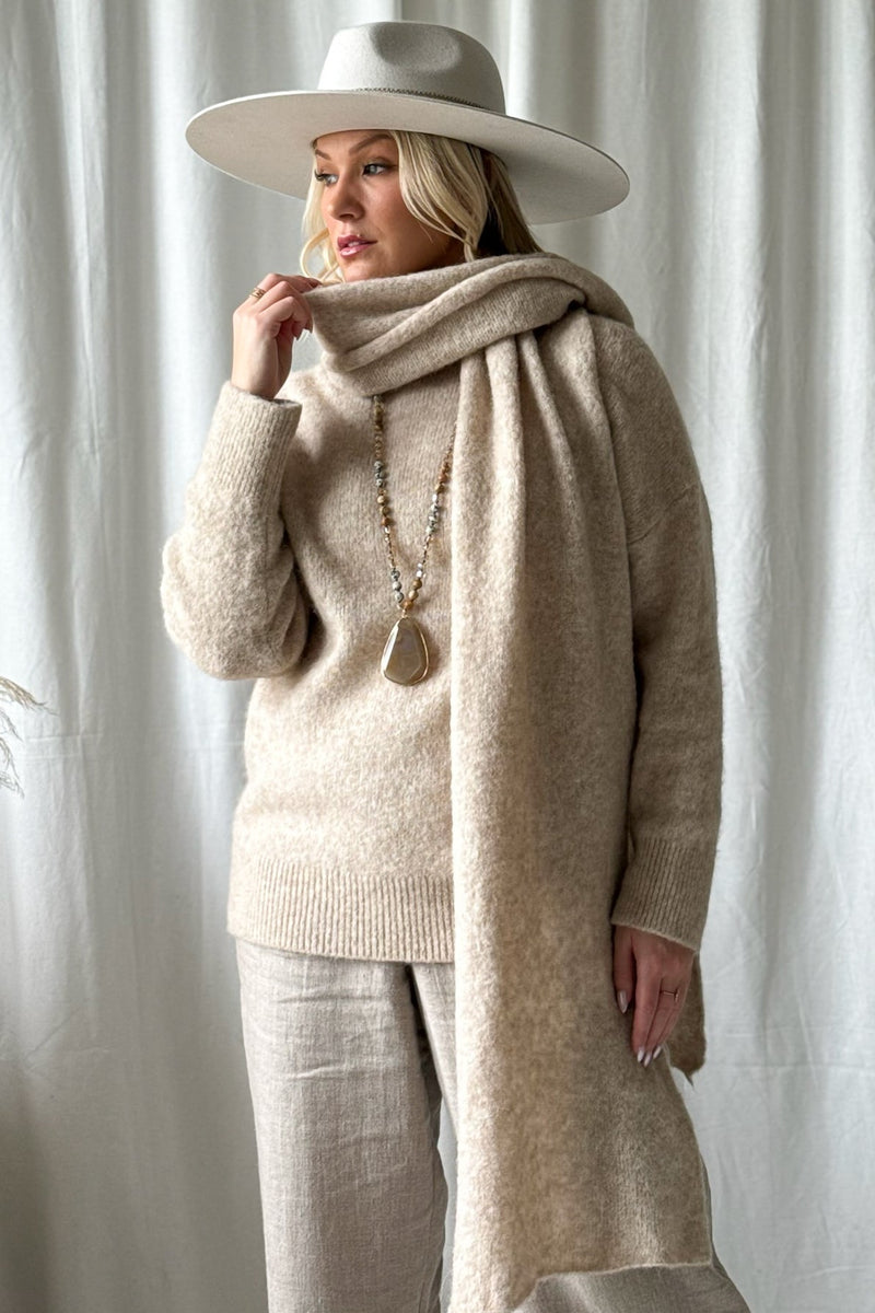 Carmen jumper, beige
