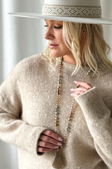 Carmen jumper, beige