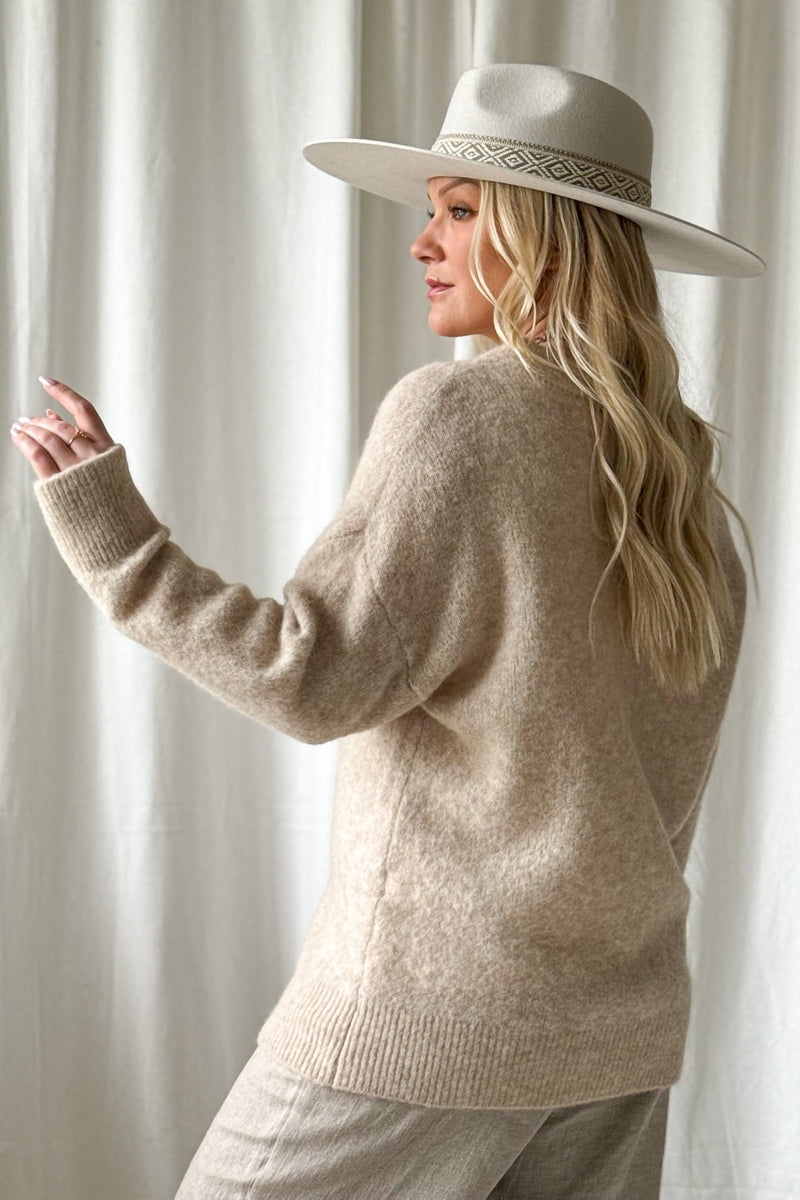 Carmen jumper, beige