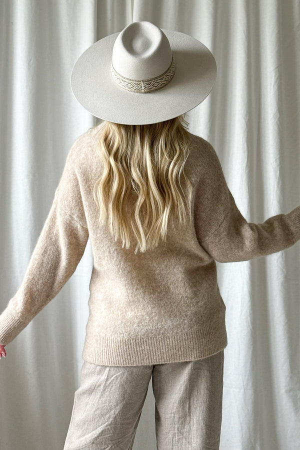 Carmen jumper, beige
