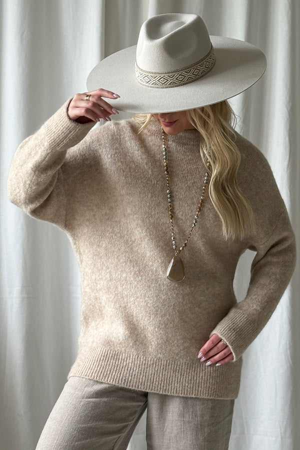 Carmen jumper, beige