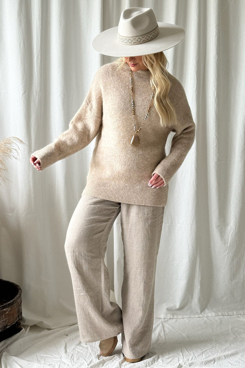 Carmen jumper, beige
