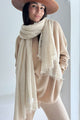 Cashmere love scarf, beige