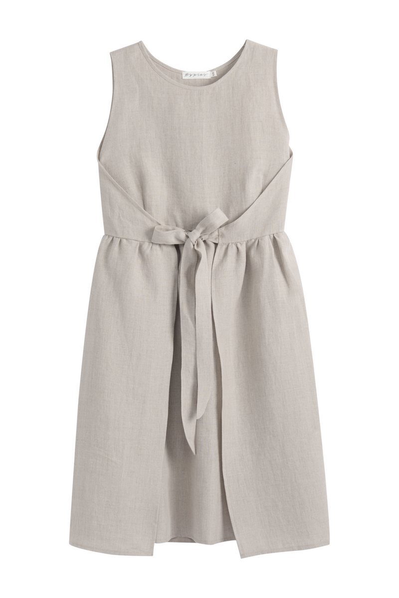 Cecilia linen dress, natural
