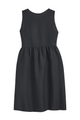 Cecilia linen dress, black