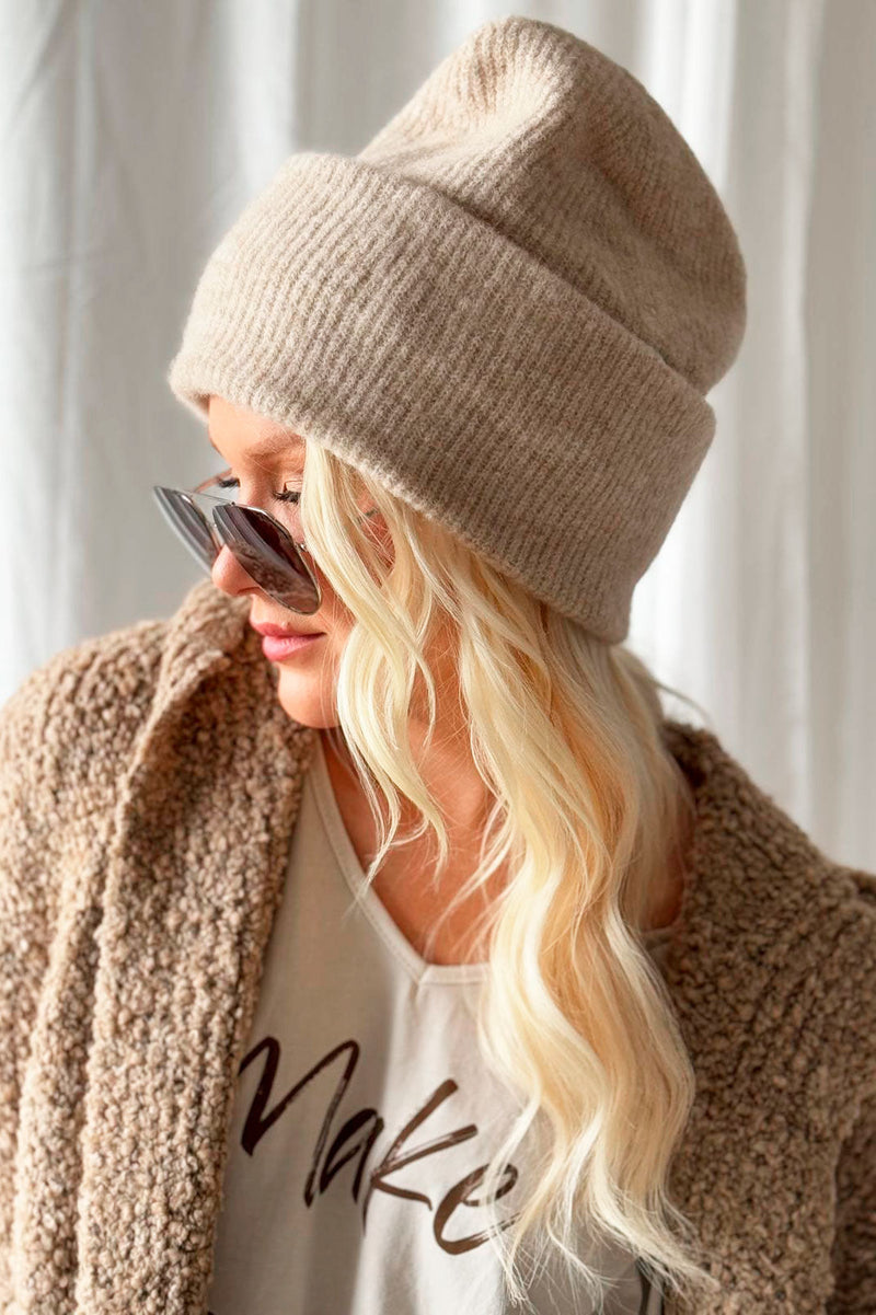 Chamonix alpakka beanie, beige