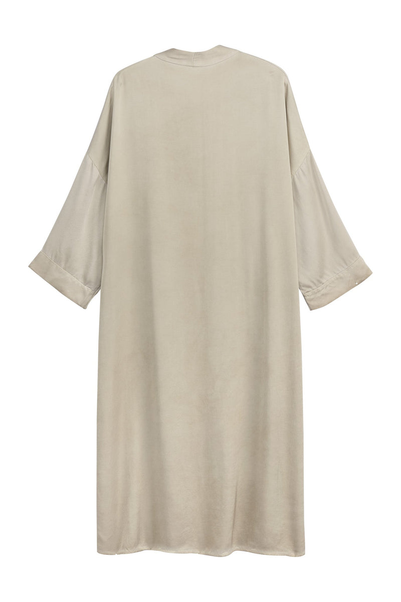 Cherie satiinikimono, beige