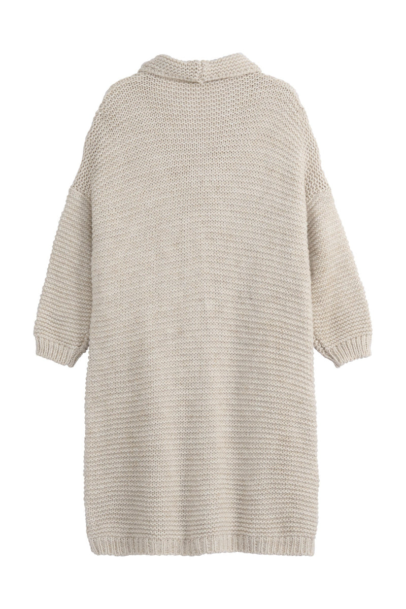 Chunky dream neuletakki, beige