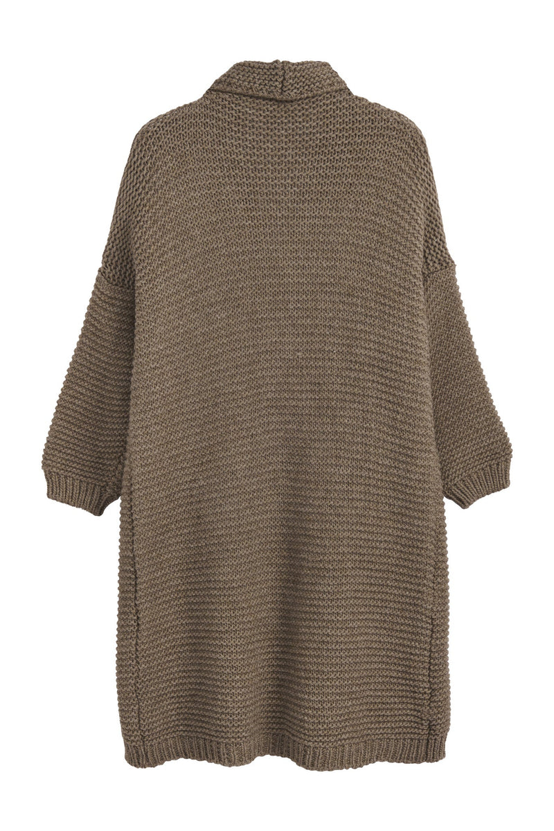 Chunky dream neuletakki, taupe