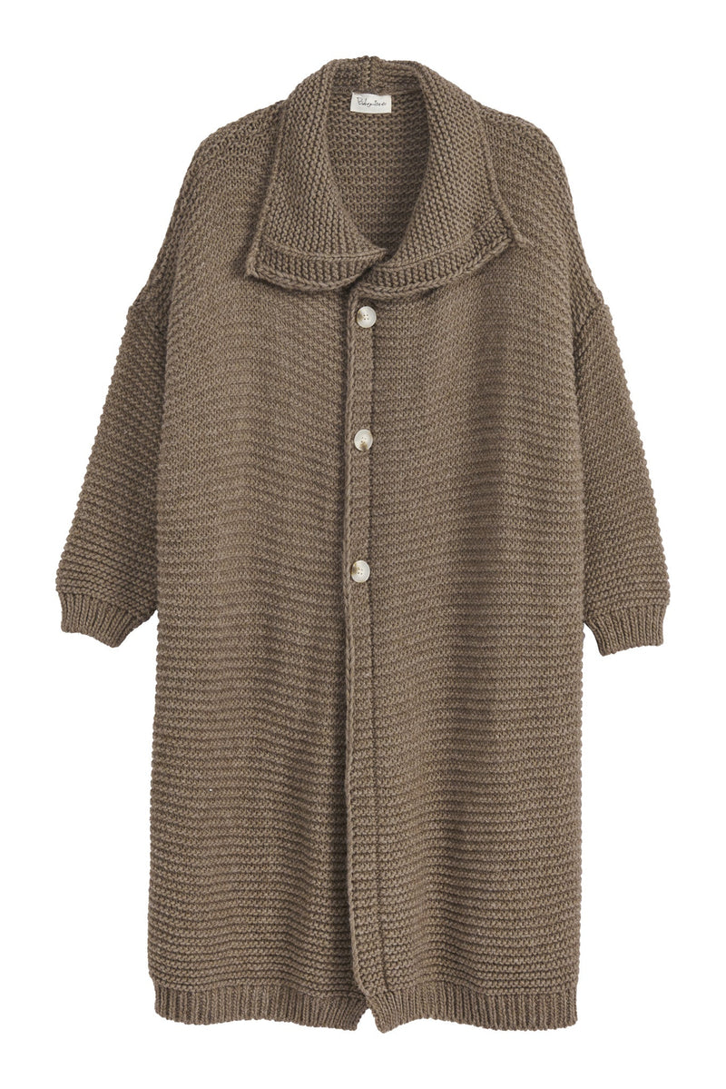 Chunky dream neuletakki, taupe