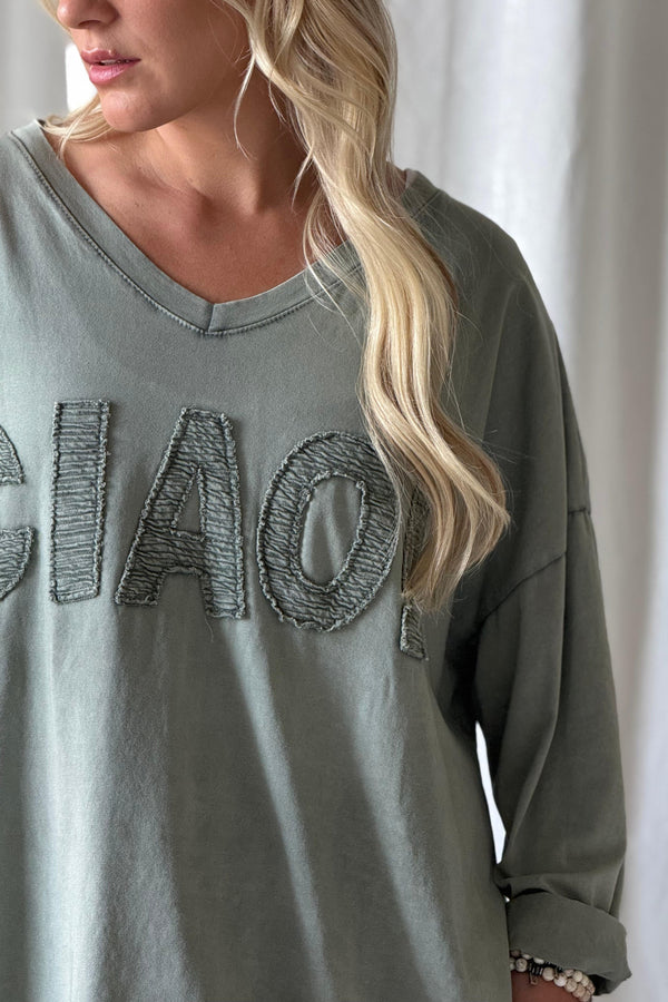 Ciao pusero, khaki
