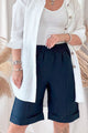 City shorts, navy