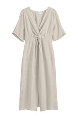 Collins linen dress, sand