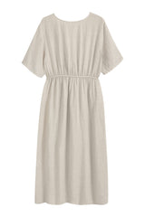 Collins linen dress, sand