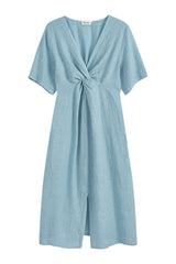 Collins pellavamekko, aqua