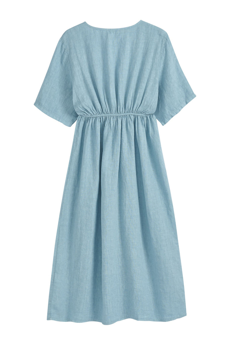Collins pellavamekko, aqua