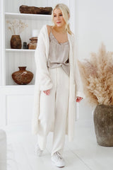 Slowly morning cardigan, natural white