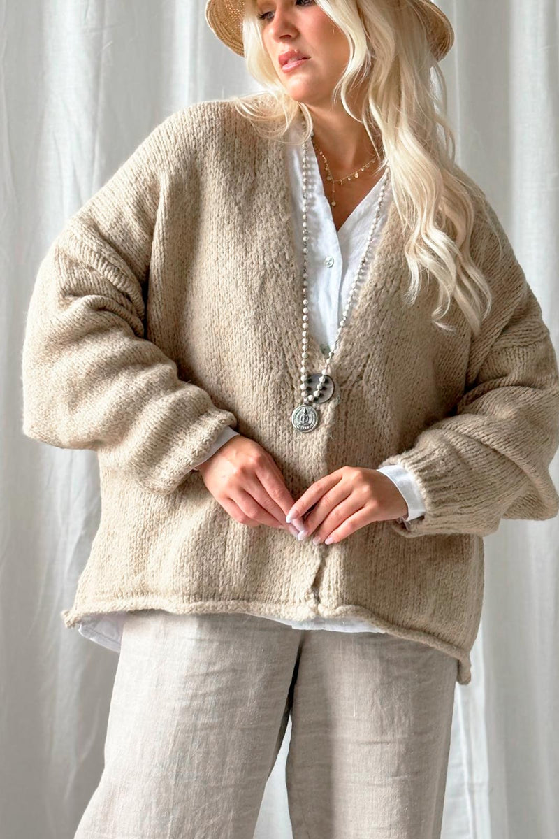 Dash cardigan, beige