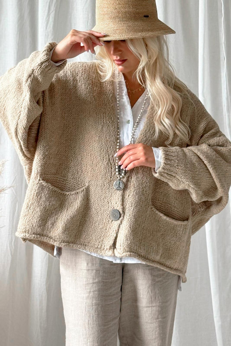 Dash cardigan, beige