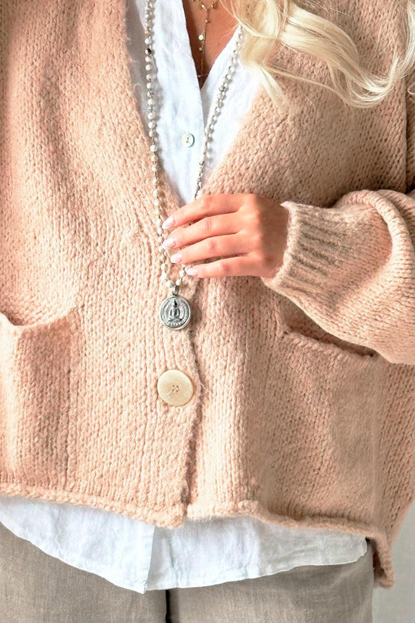 Dash cardigan, rose