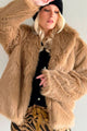 Demi faux fur, beige