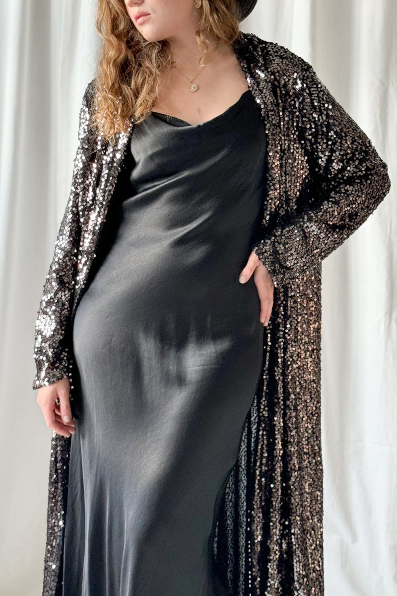 Dolce Vita kimono, silver-black