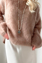 Dreamy mohair jumper, mocha