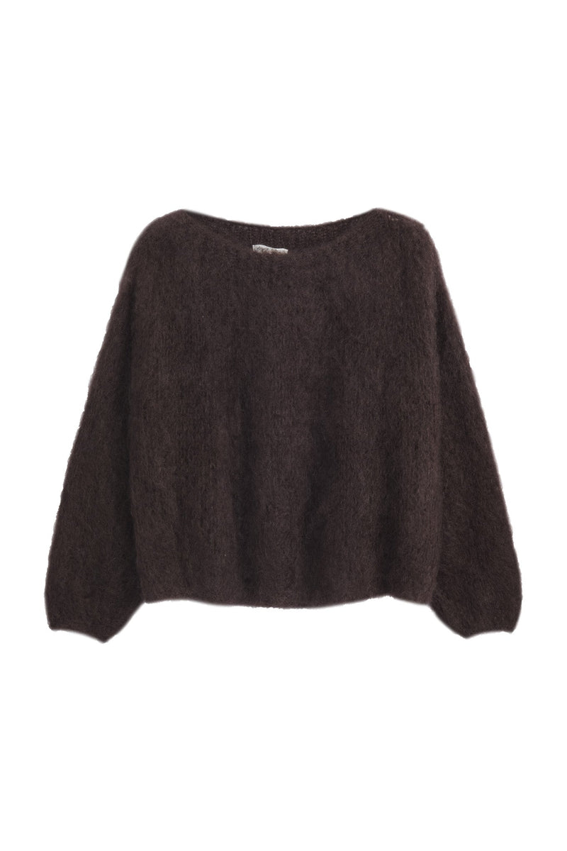 Dreamy mohairneule, espresso