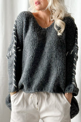 Easy living knit, grey