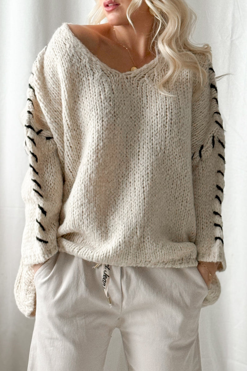 Easy living knit, offwhite