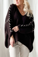 Easy living knit. chocolate