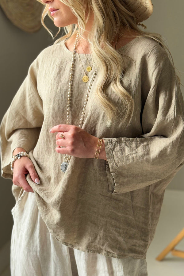 Edell top, cashmere