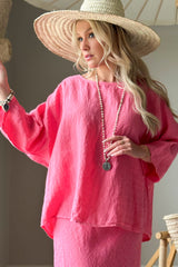 Edell top, malibu pink
