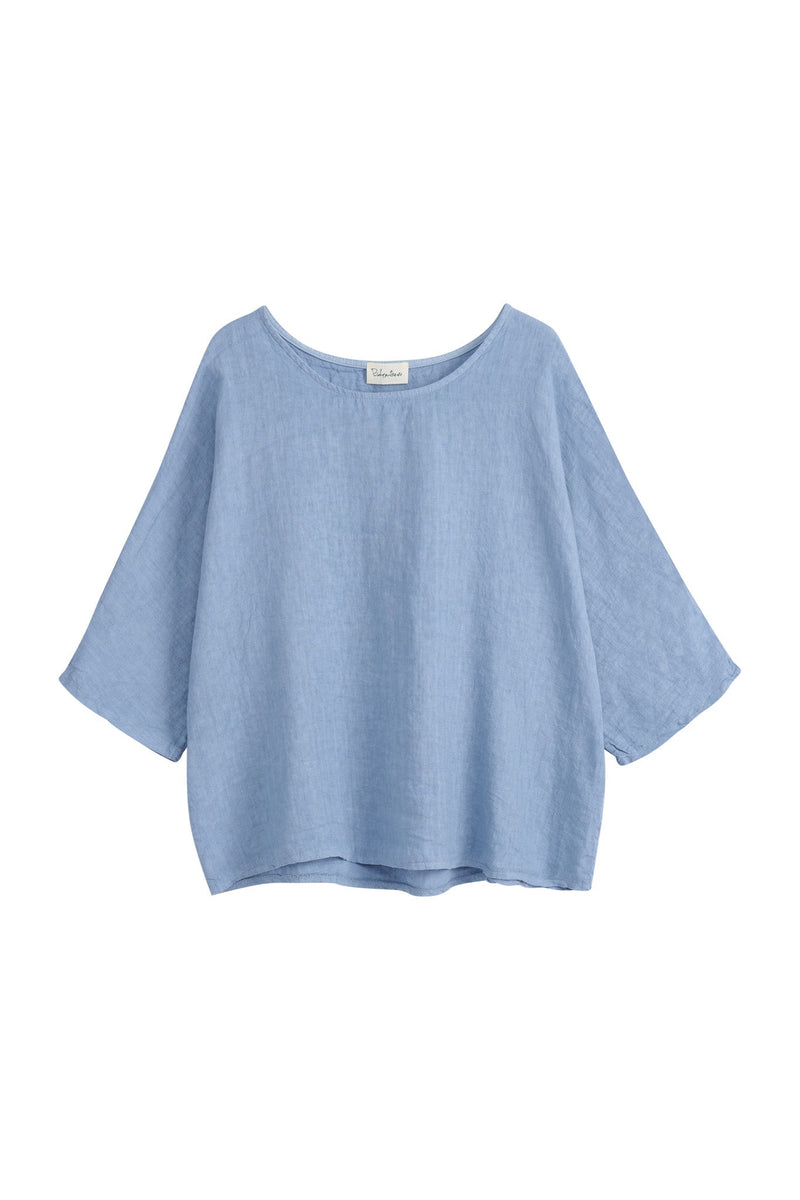 Edell top, denim blue