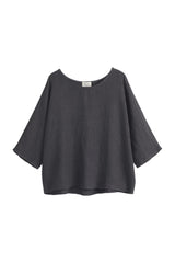 Edell linen shirt, smoke