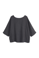 Edell linen shirt, smoke