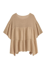 Eleni blouse tunic, powder