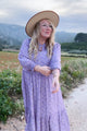 Eliana viscose dress, lilac