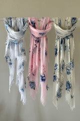 Bamboo huivi, Everbloom beige