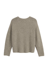 Feel me neule, taupe