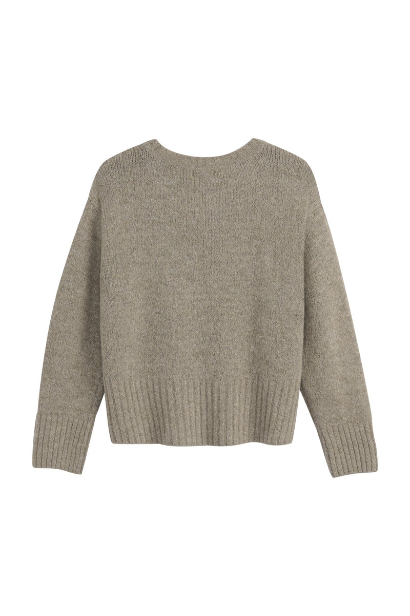 Feel me neule, taupe