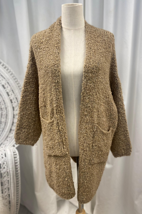 Fey cardigan, caramel