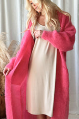 Forever in Love cardigan, bubble pink